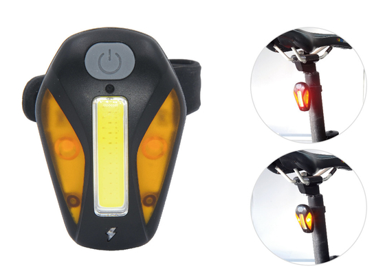 Bicicletta di sicurezza impermeabile delle luci posteriori della coda della bici 150 LM 67 * 44 * 28mm