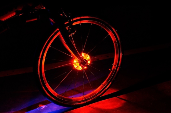 la bicicletta di 10lm LED ha parlato un flash veloce leggero di 15 grafici