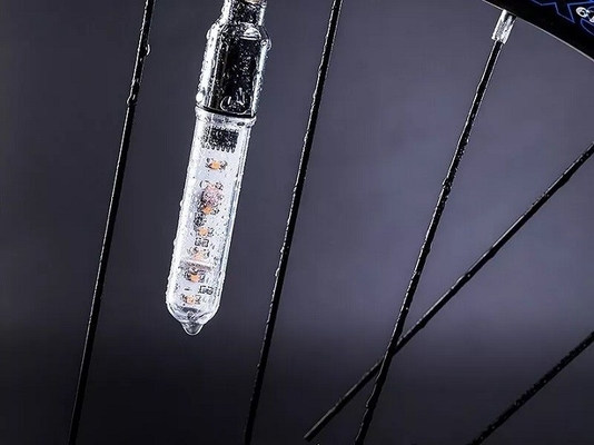 luci LED, luci variopinte della ruota della bici di 95x16x16mm del raggio della ruota della bici del LED