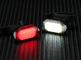 Alta luminosità LED ricaricabile Bici luce Bianco/rosso/colore personalizzato